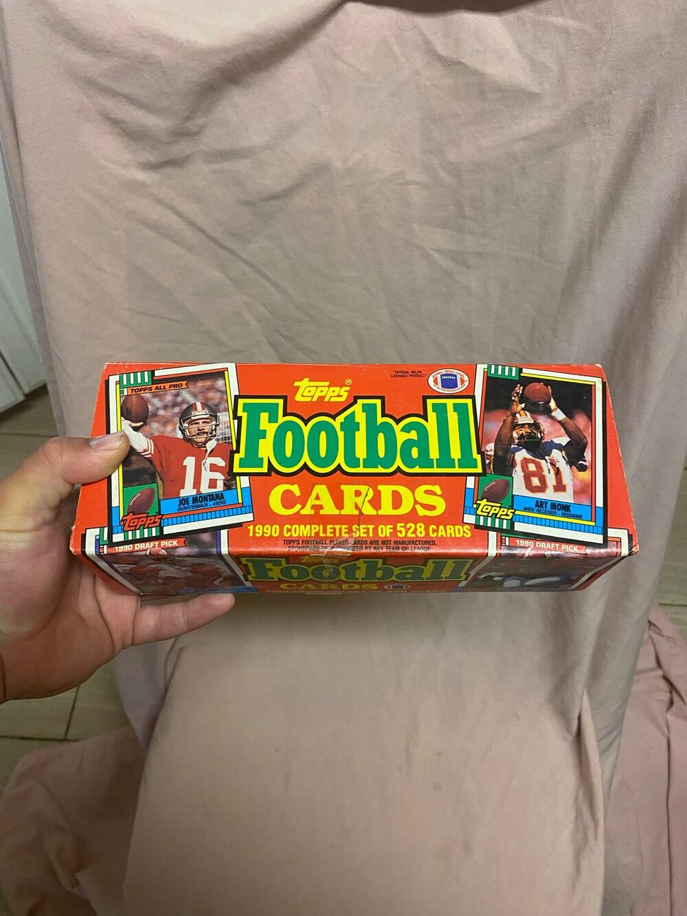 1990 Topps Football 528 Card Complete Set